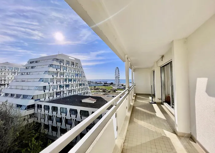 Pgh N31- à 50m, Centre-ville, Parking Privé * La Grande Motte